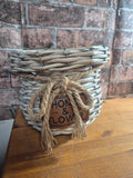Wicker home basket