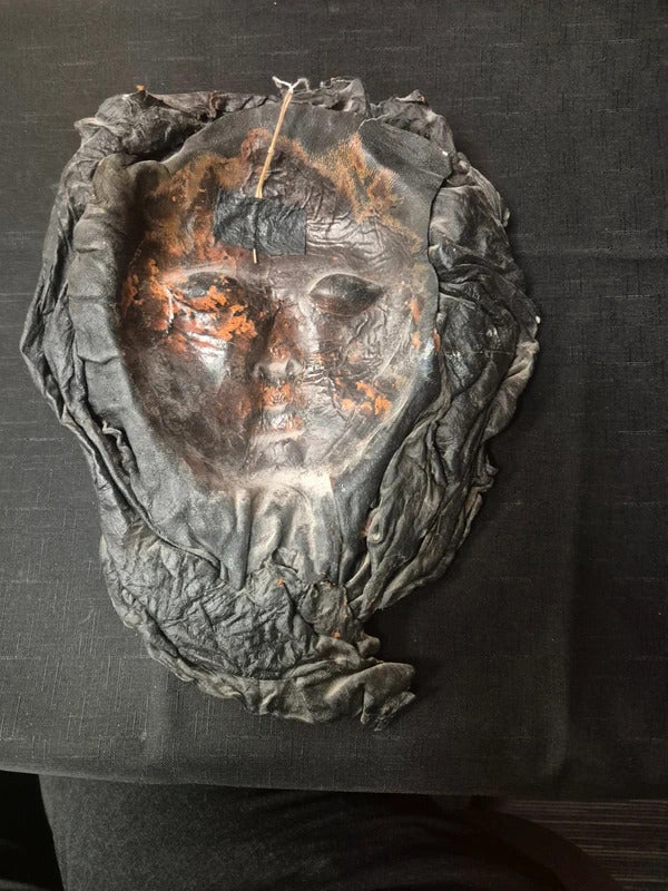Vintage Leather Wall Hanging