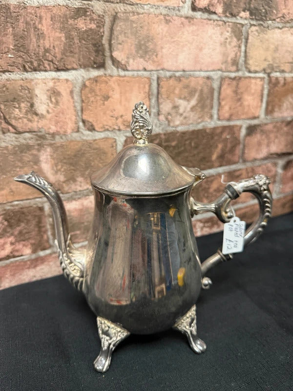 Silver Plated Vintage Teapot