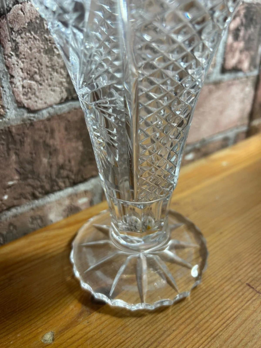 Crystal Vintage Vase