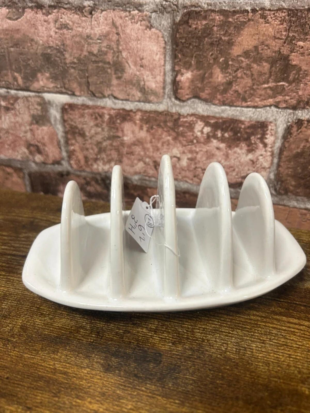 Ceramic White Toast Rack