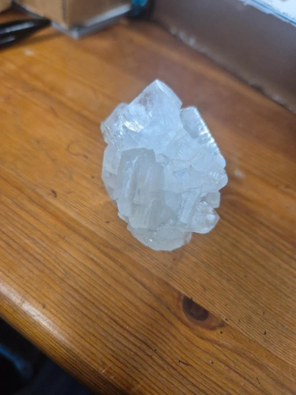 Apophyllite crystal