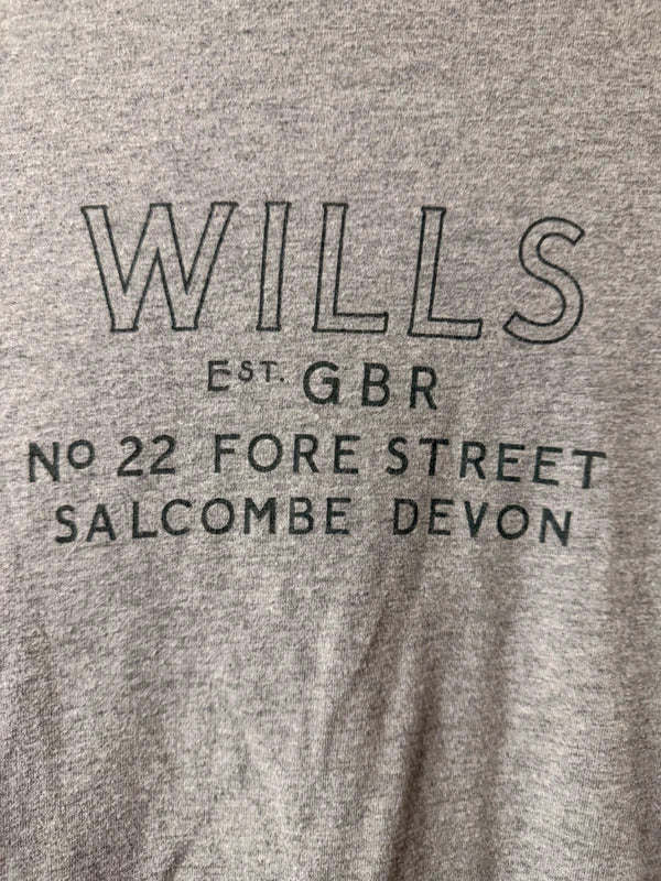 Jack Wills Grey Top - Size 8