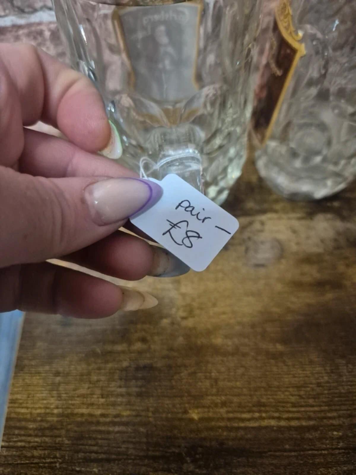 Carslberg glasses pair