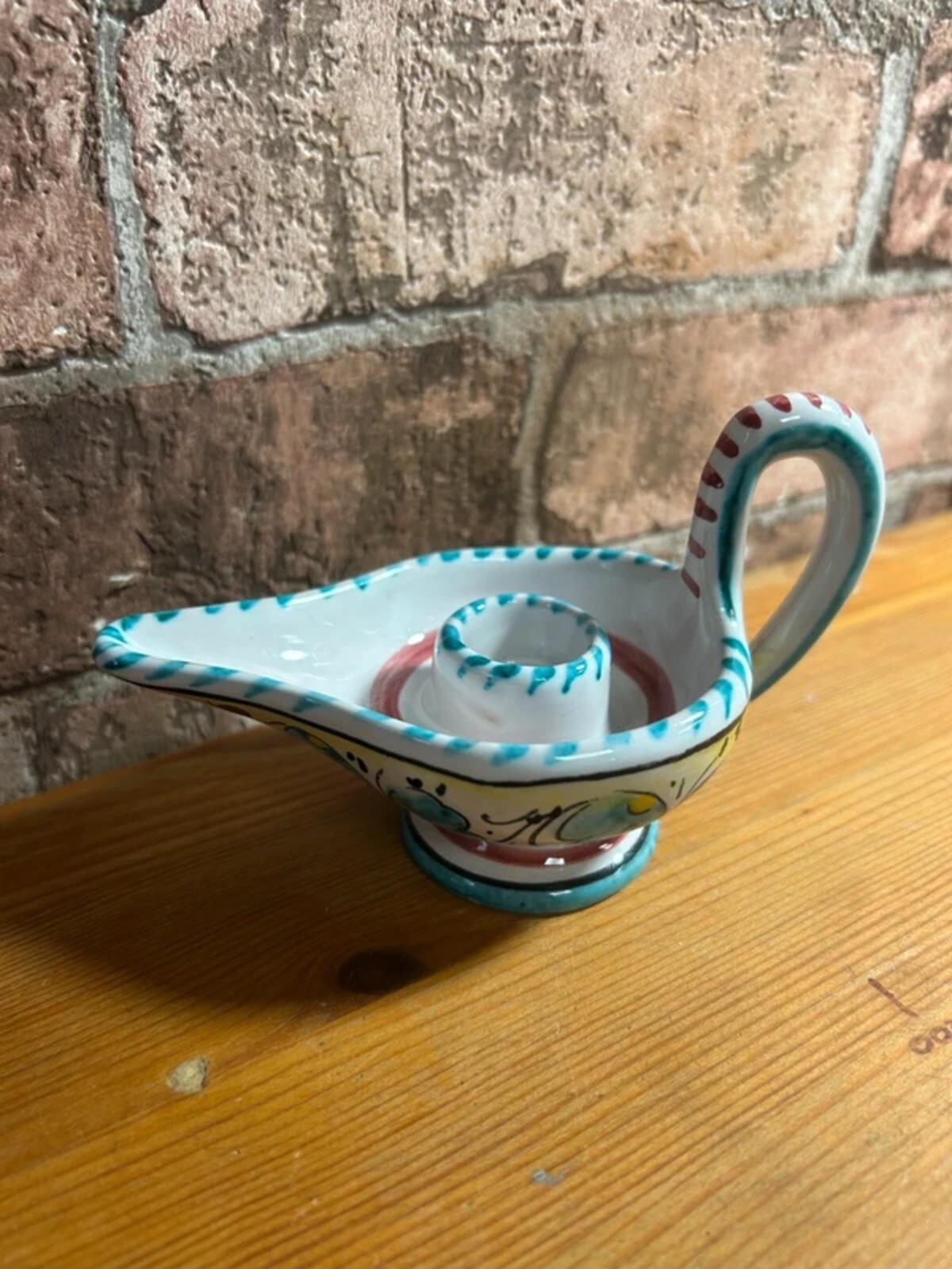 Portugese Ceramic Candle Holder