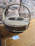 Vintage Chinese Wedding Basket with Lid