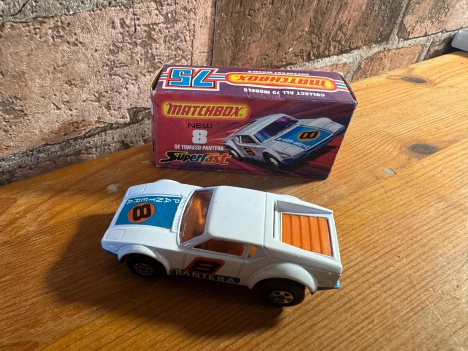Matchbox Pantera No 8 Model Car - Boxed