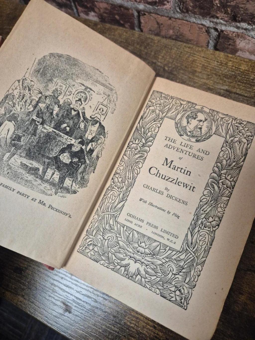 Vintage Dickens books x 2