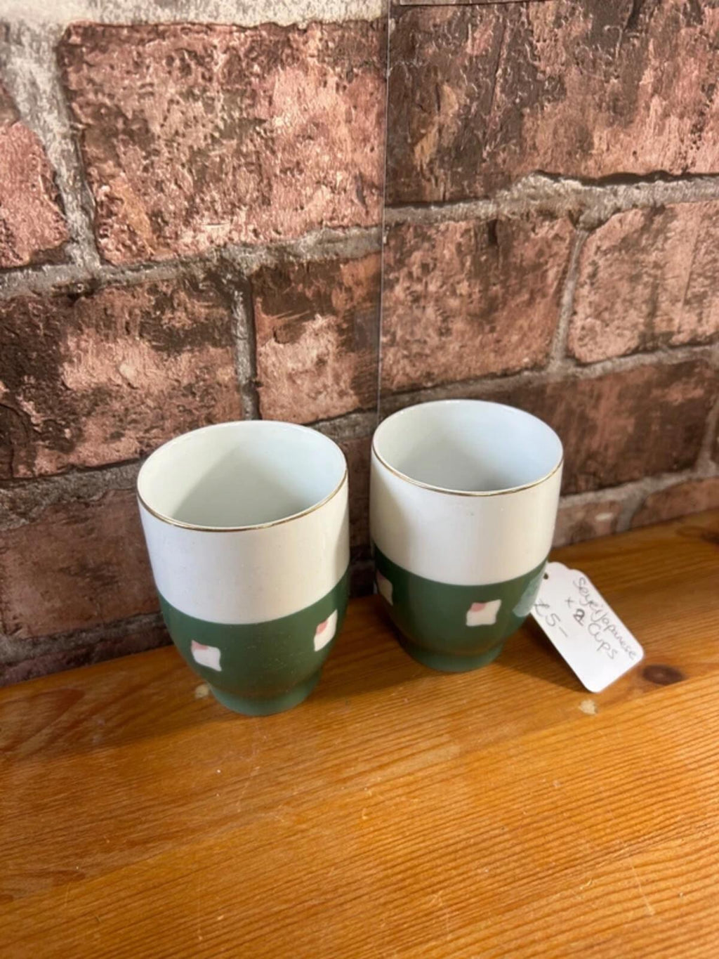 Seyei Japanese Cups x 2 Cups
