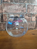 Dartington crystal round bowl