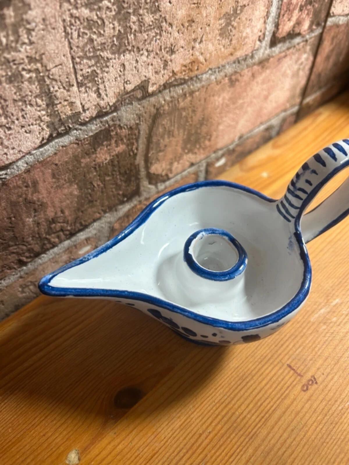 Portugese Ceramic Candle Holder