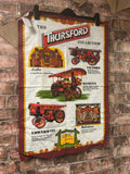 Thursford Collection Vintage Steam Traction Engine Tea Towel