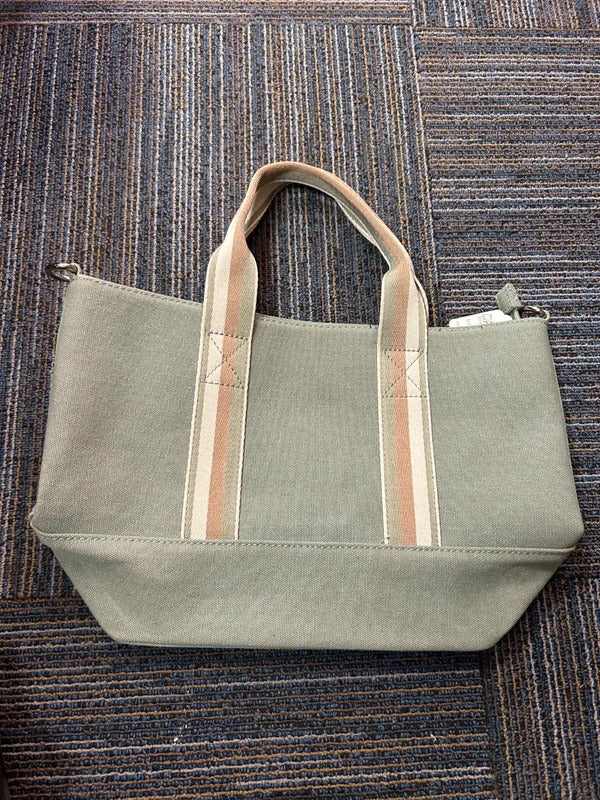 Green Stripe Handbag