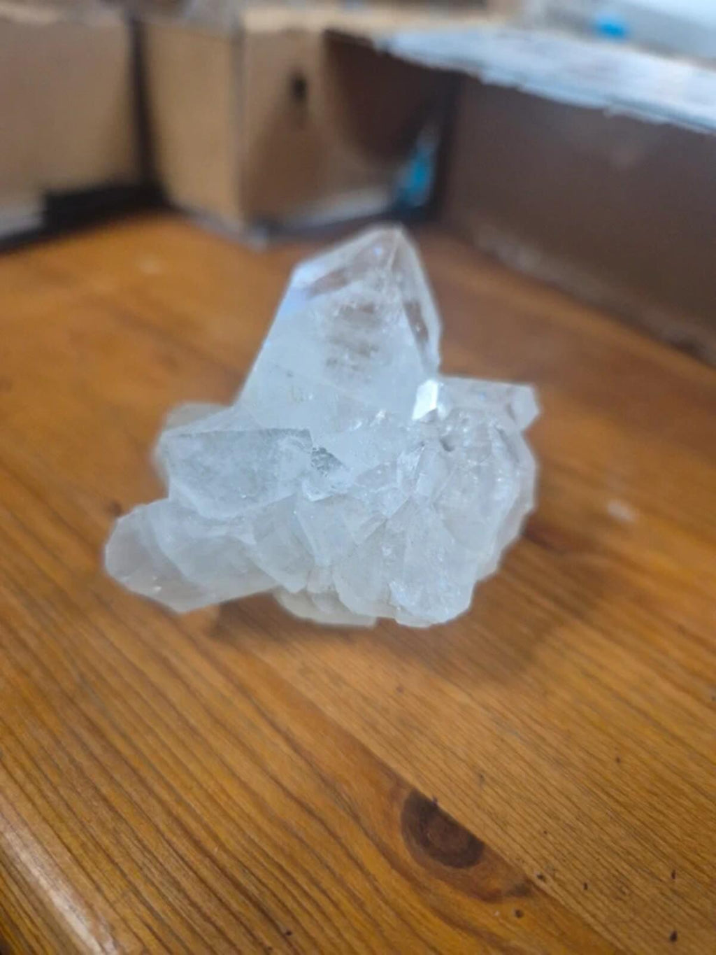 Apophyllite crystal