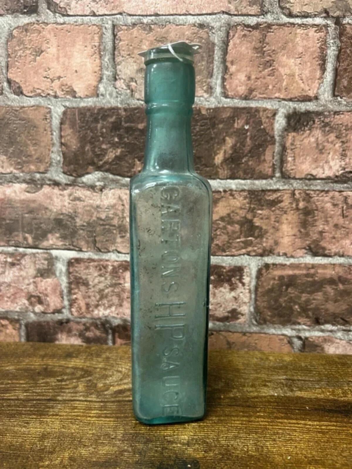 Vintage HP Glass Bottle