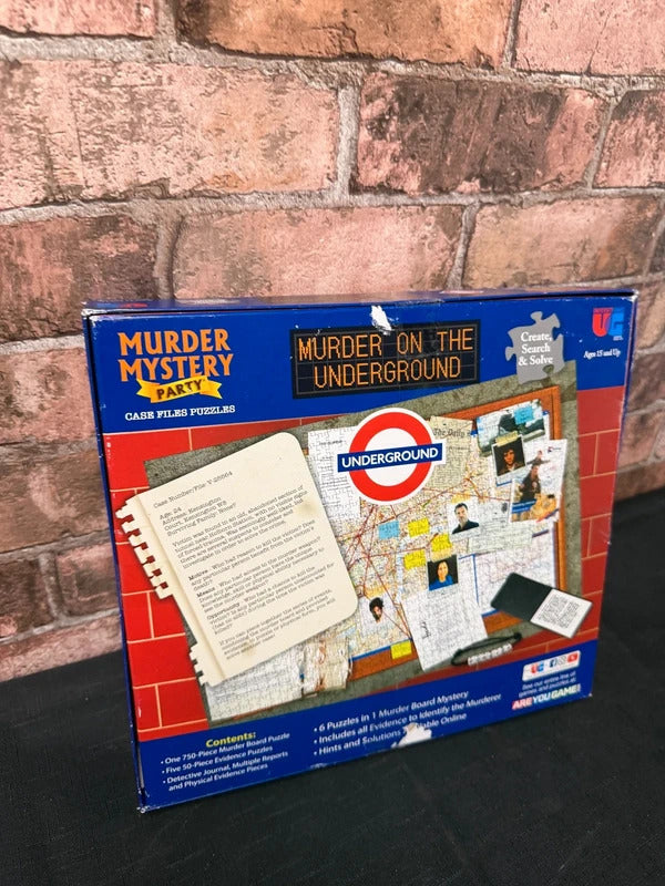 Murder on The Underground Mystery Puzzle