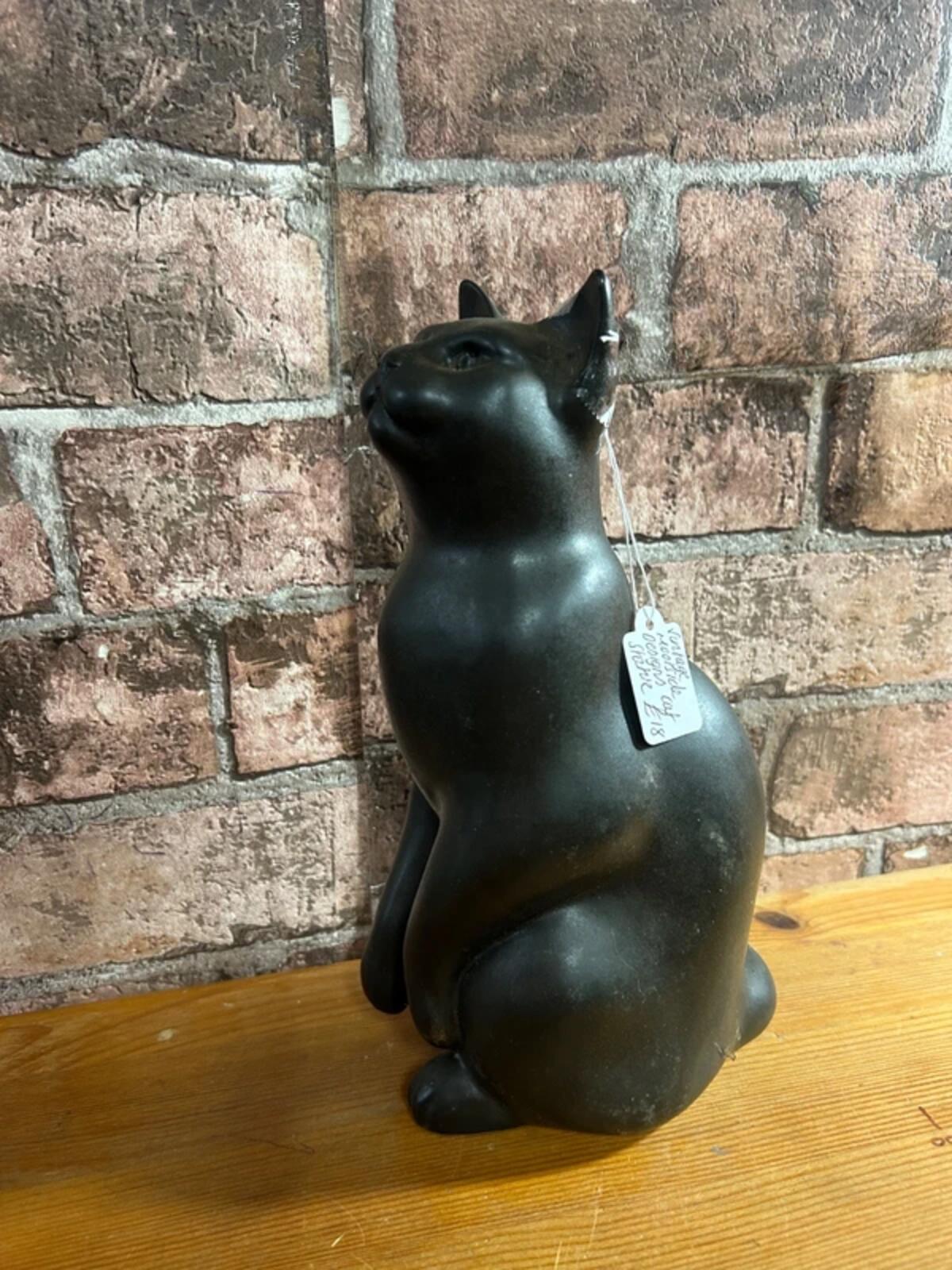 Vintage Moorside Designs Cat Statue