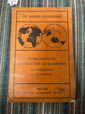 Intro to Geography Vintage Orange Book