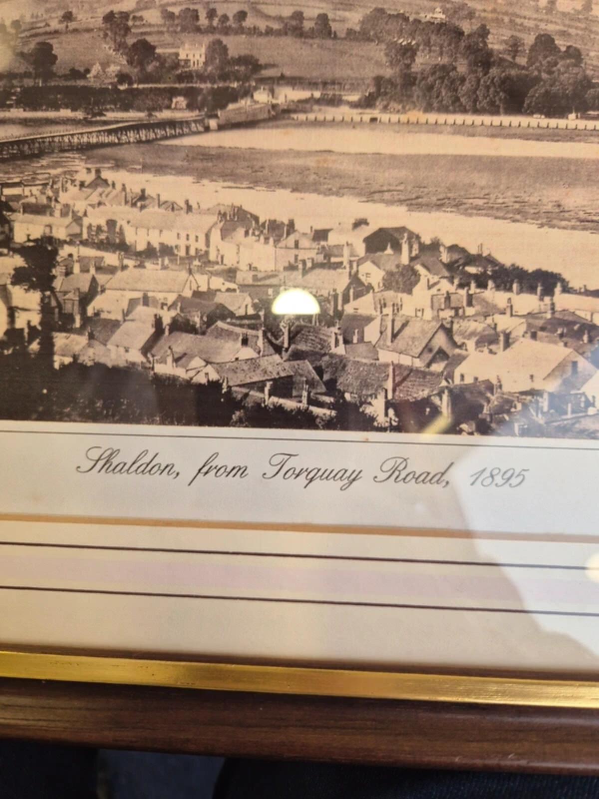 The Francis Frith Collection Shaldon from Torquay road Framed Print
