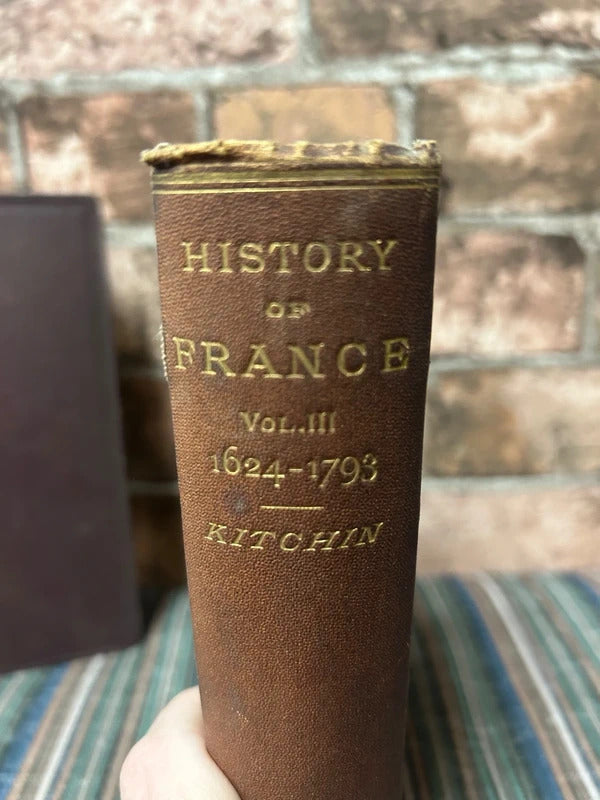A History of France Antique Book - Volume 1 and 3