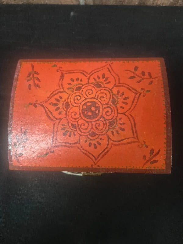 Bohemian style vintage box