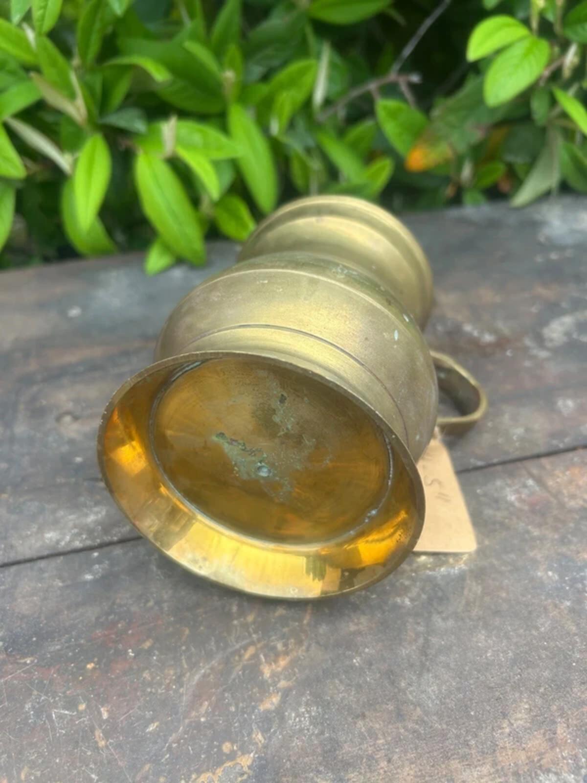 Vintage Brass Tankard