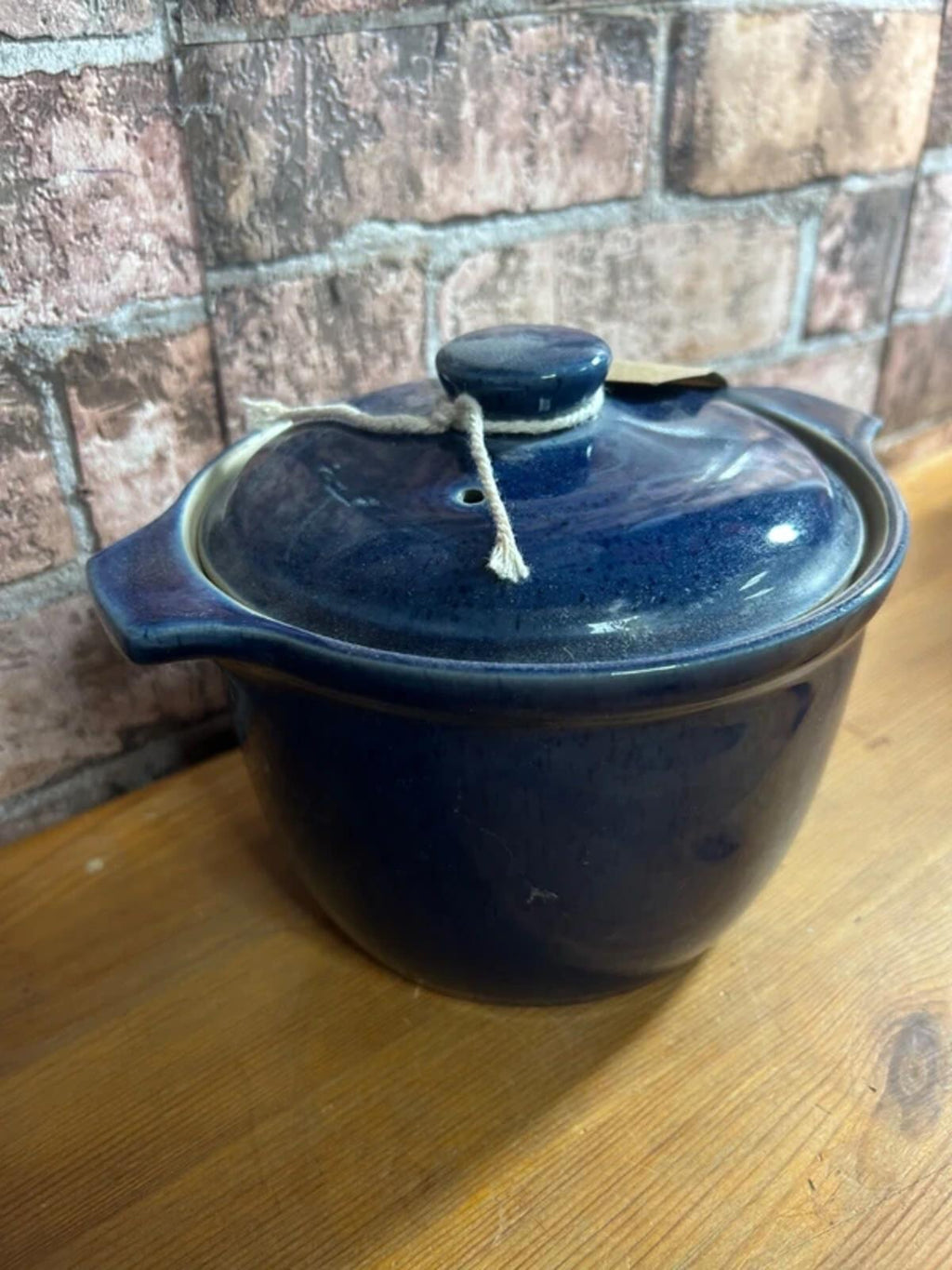 Denby Blue Cooking Dish with Lid