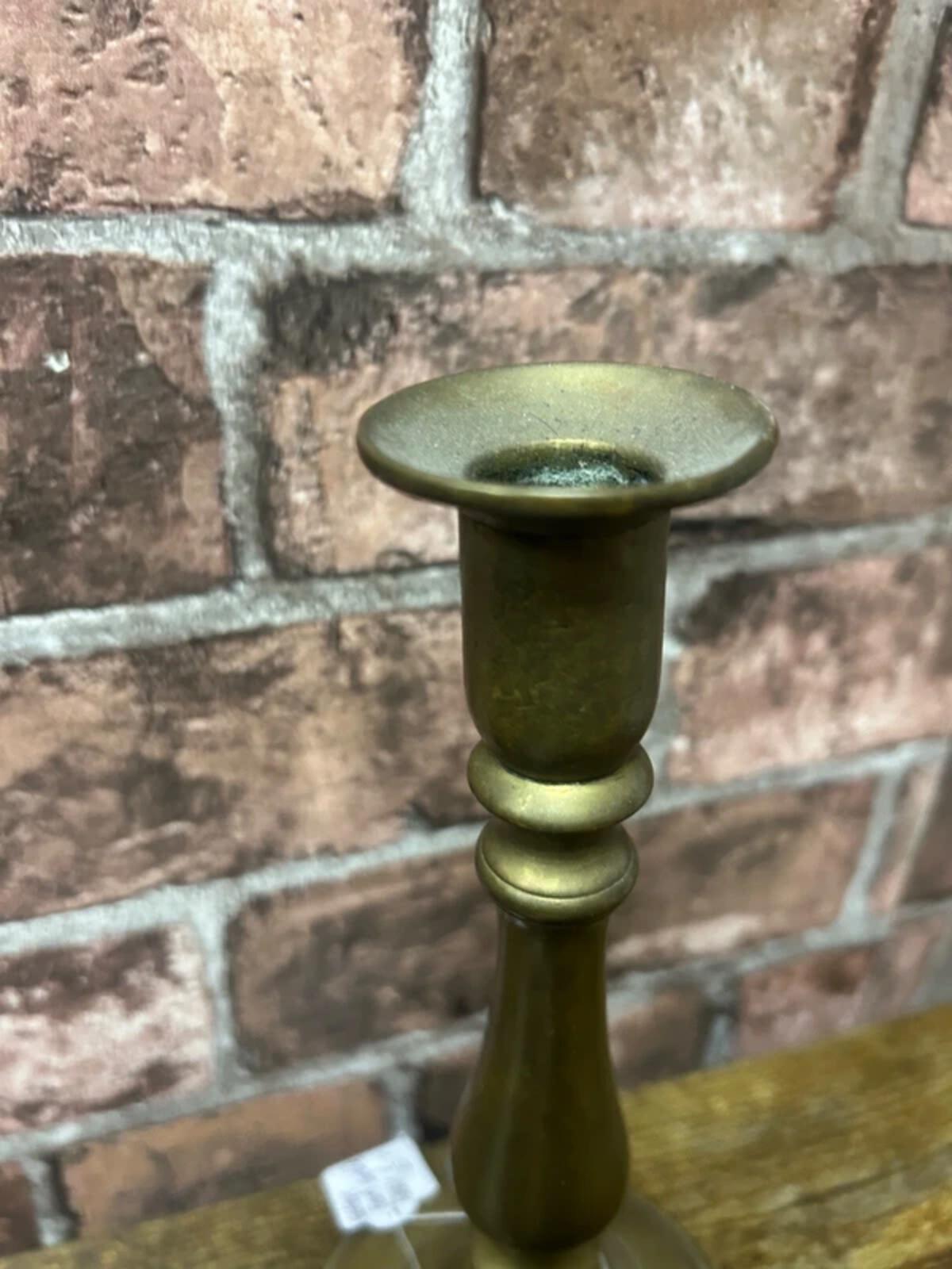 Vintage Brass Candle Holder