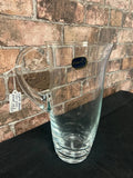 Crystal Bohemia Clear Glass Pitcher Jug