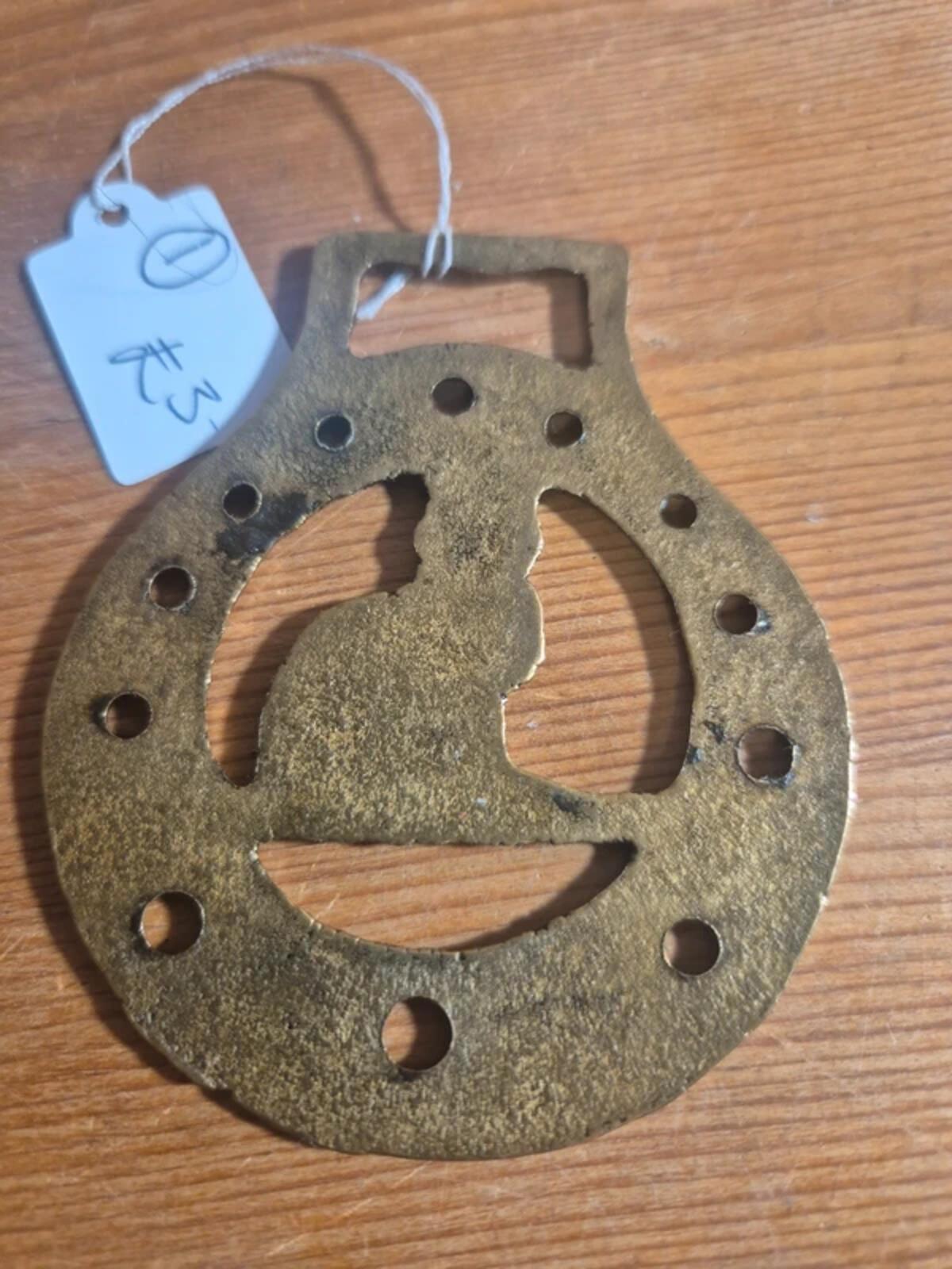 Cat horse brass (1)