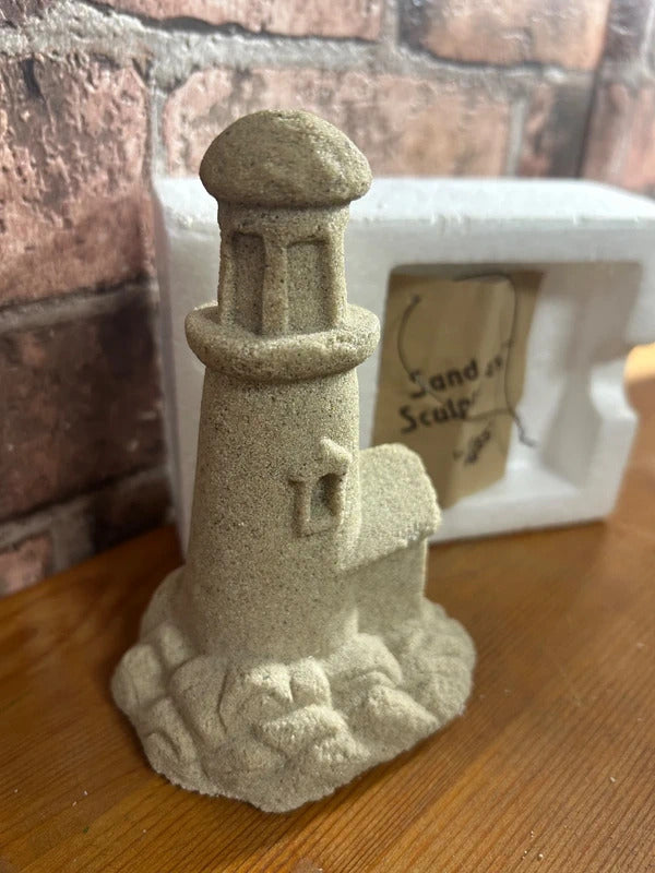 Lighthouse Sand Sculpture by Russ