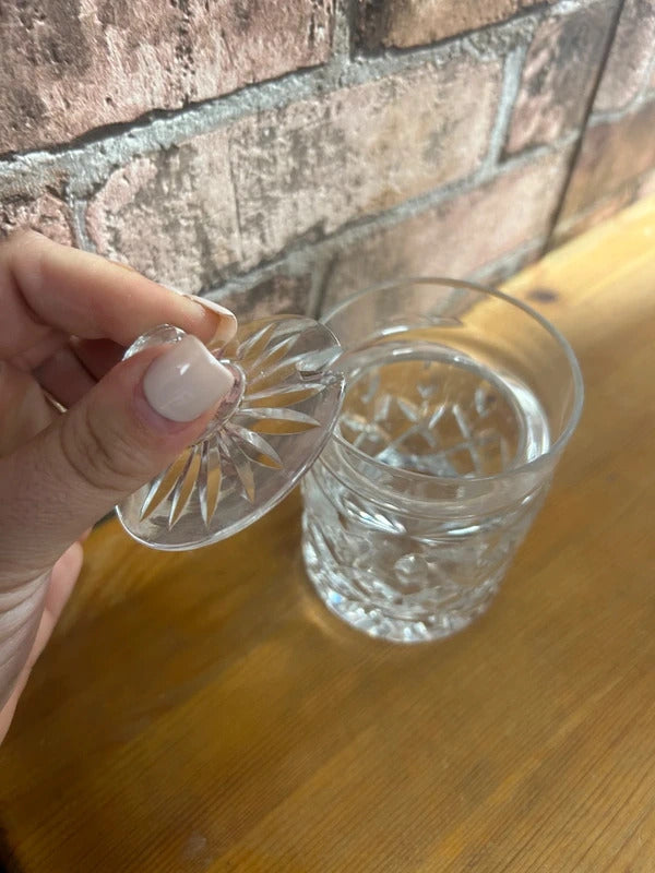 Crystal Cut Preserve Jar