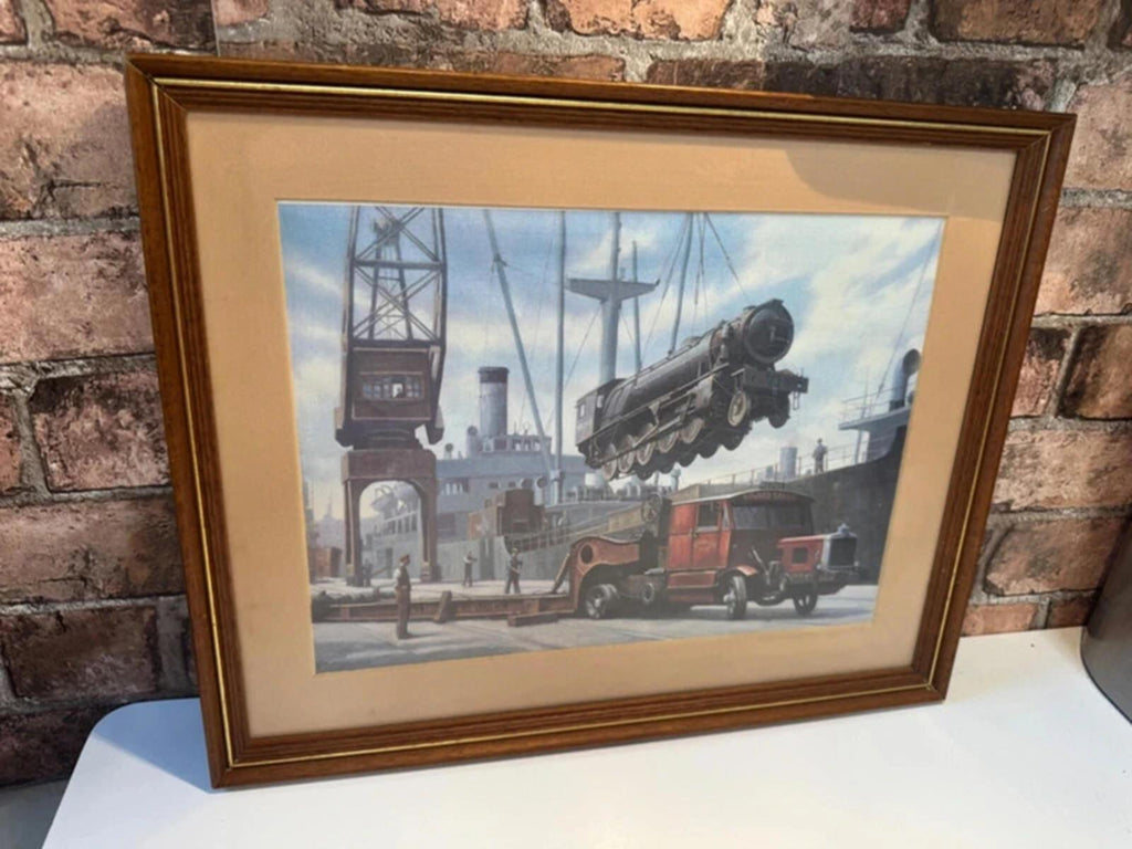 Mike Jefferies 'Scammell' Framed Canvas Print