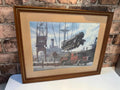 Mike Jefferies 'Scammell' Framed Canvas Print
