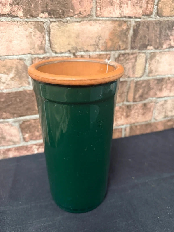 Green Terracotta Utensil Pot
