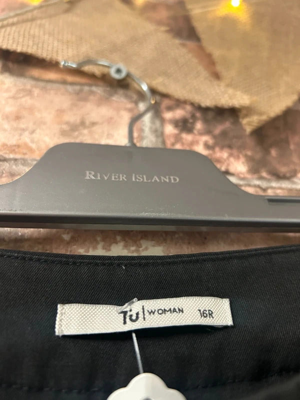 TU Black Trousers - Size 16R
