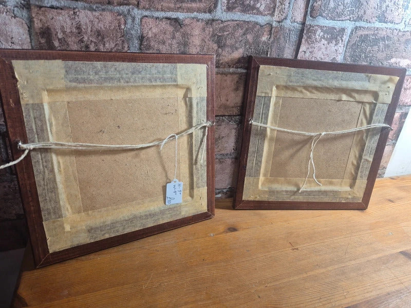 Pair of vintage orchard fruit prints