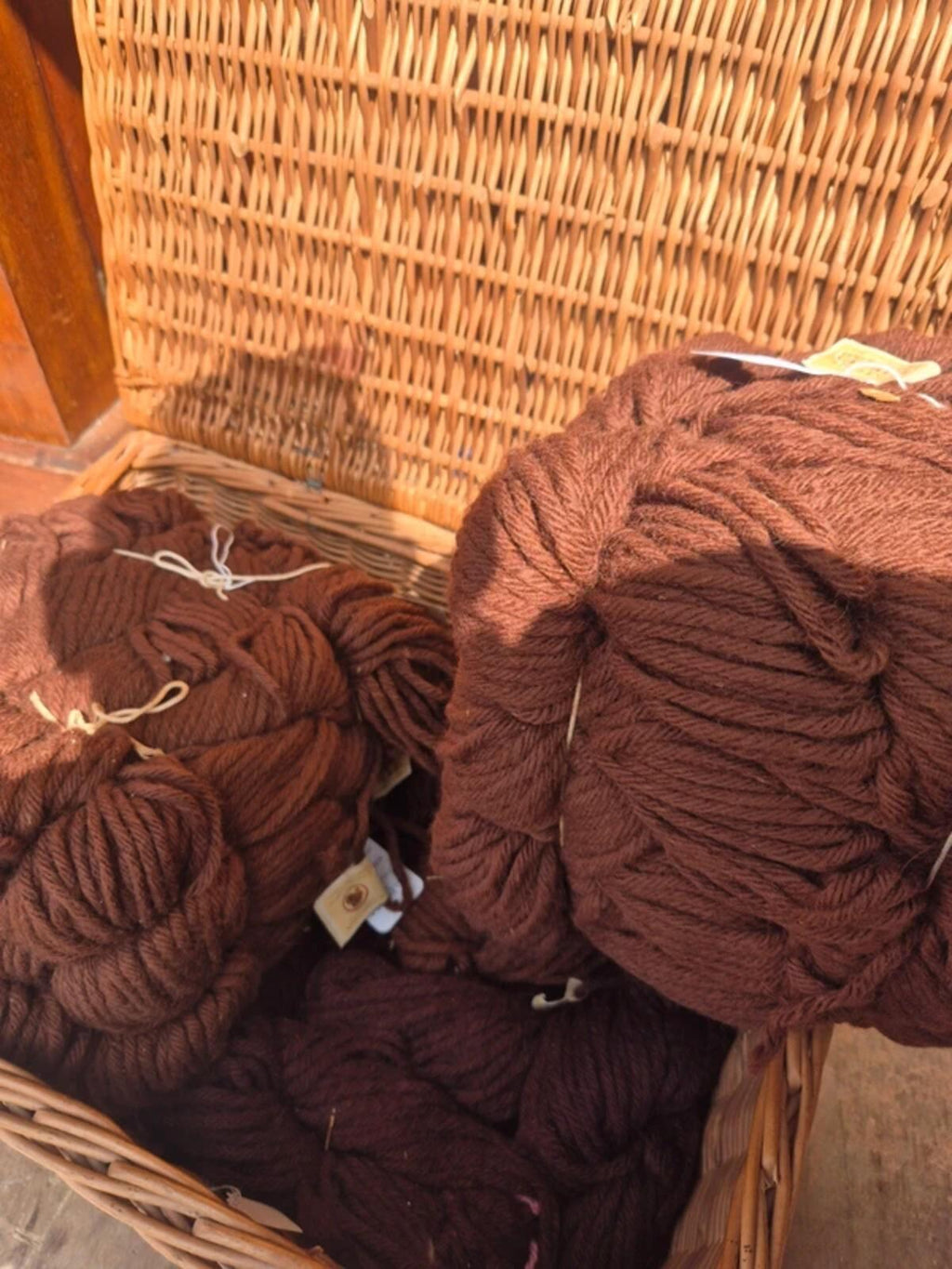 Bundle of Brown Rug Wool