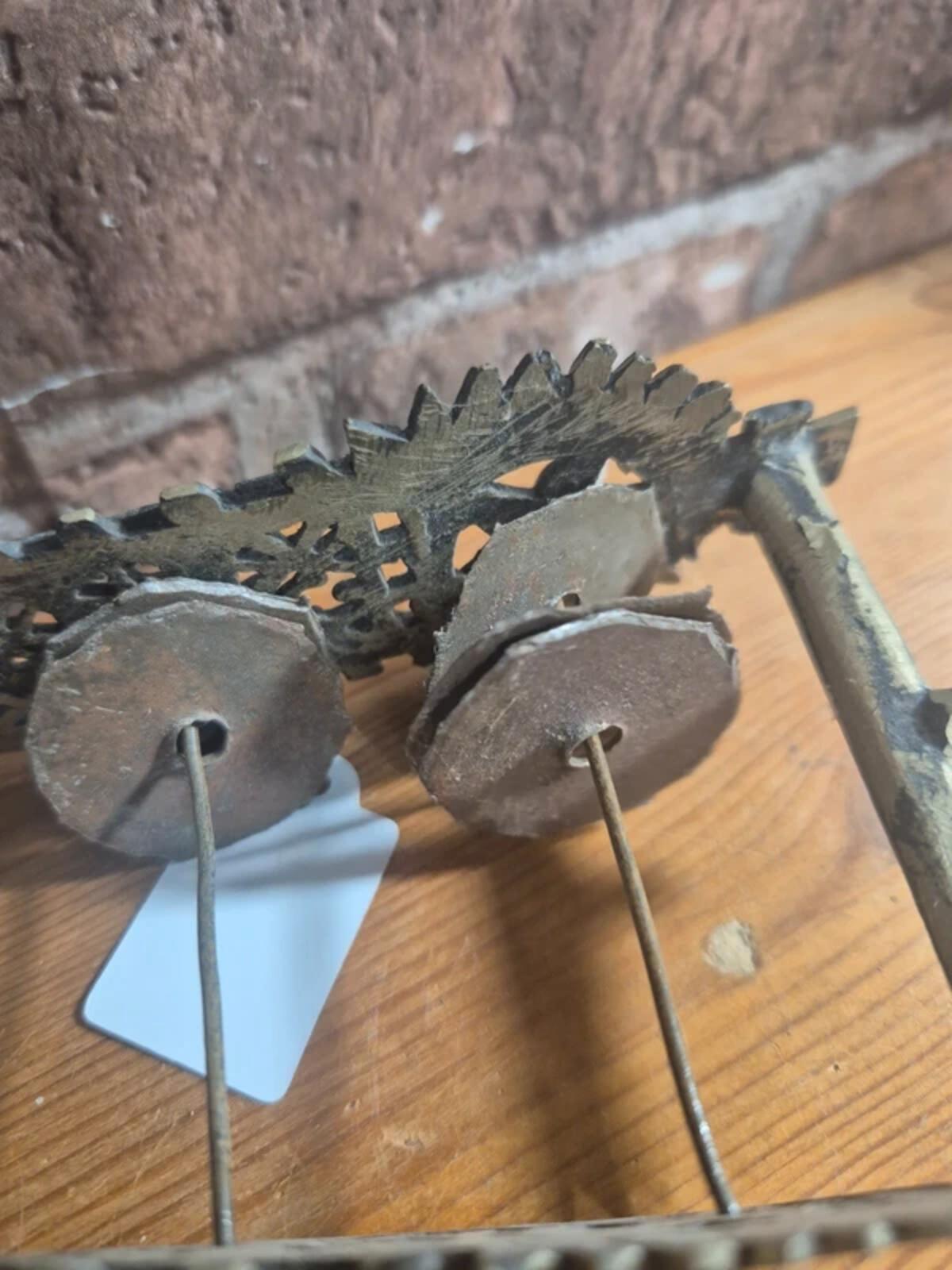 Ethiopian orthodox ceremonial rattle instrument