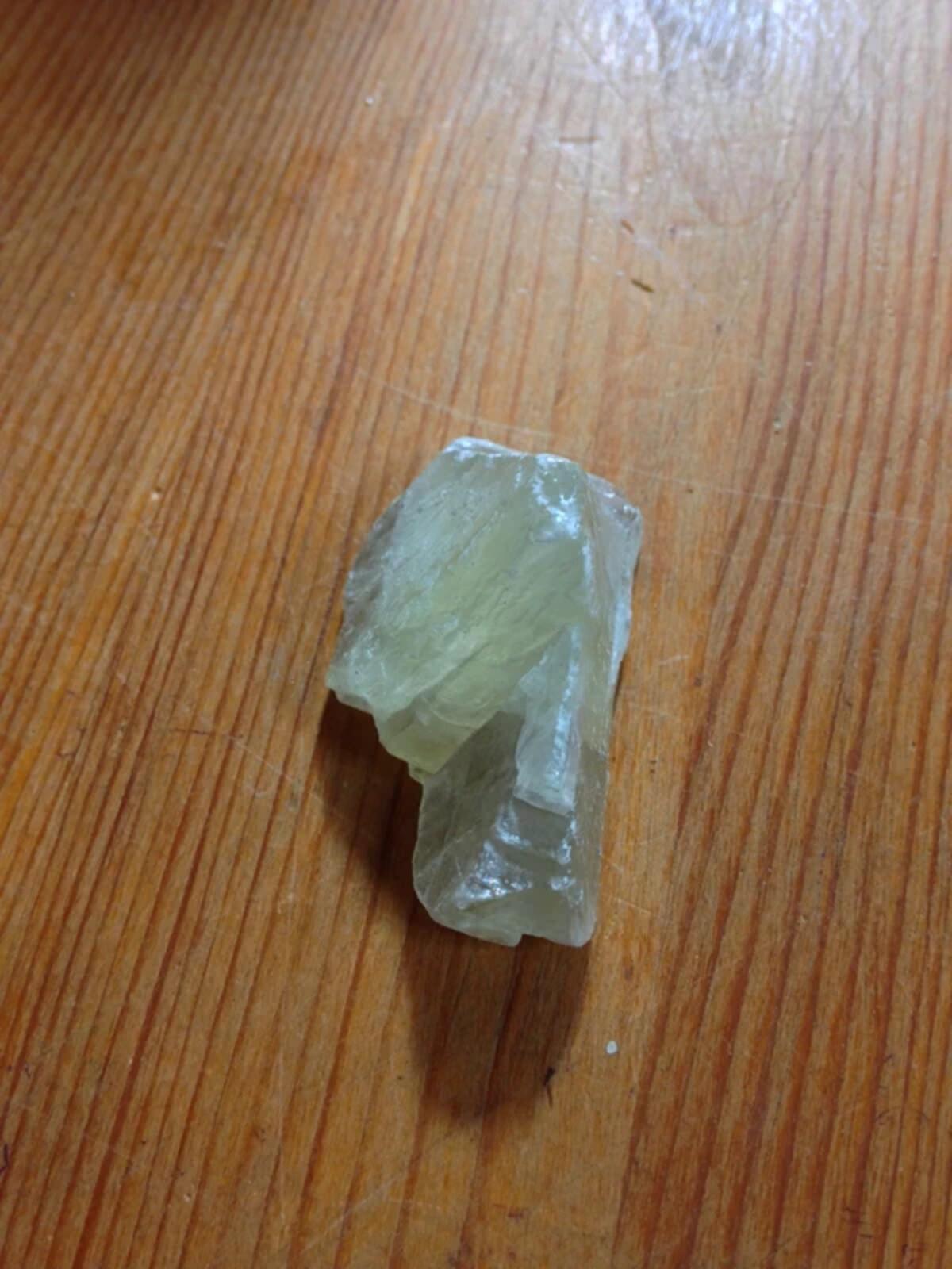 Yellow Calcite Crystal