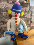 Knitted Clown Toy