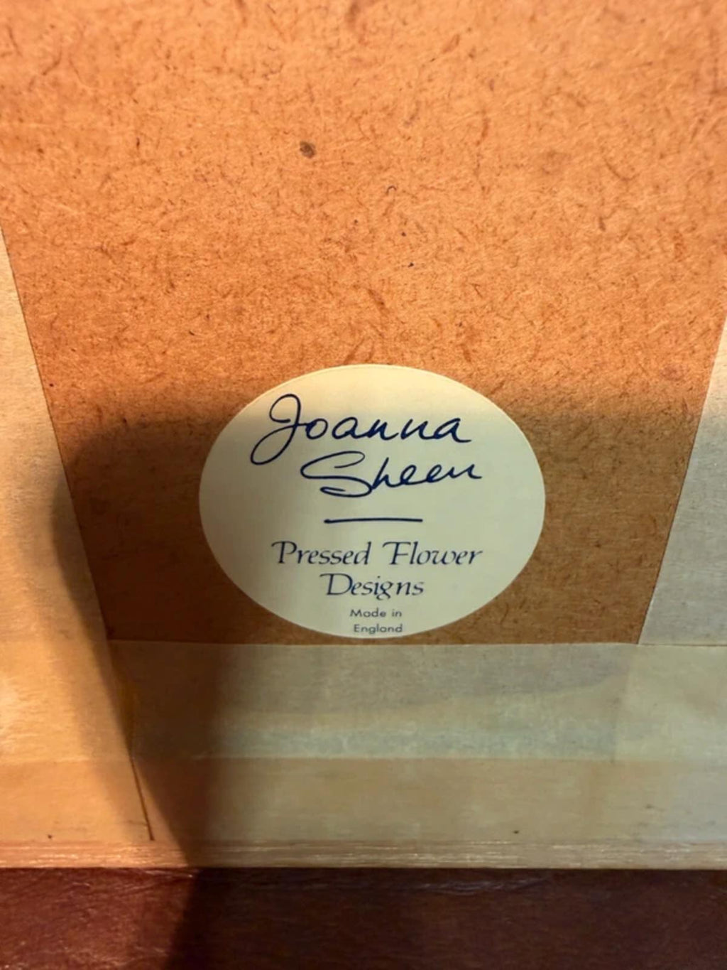 Joana Sheen Framed Pressed Flowers