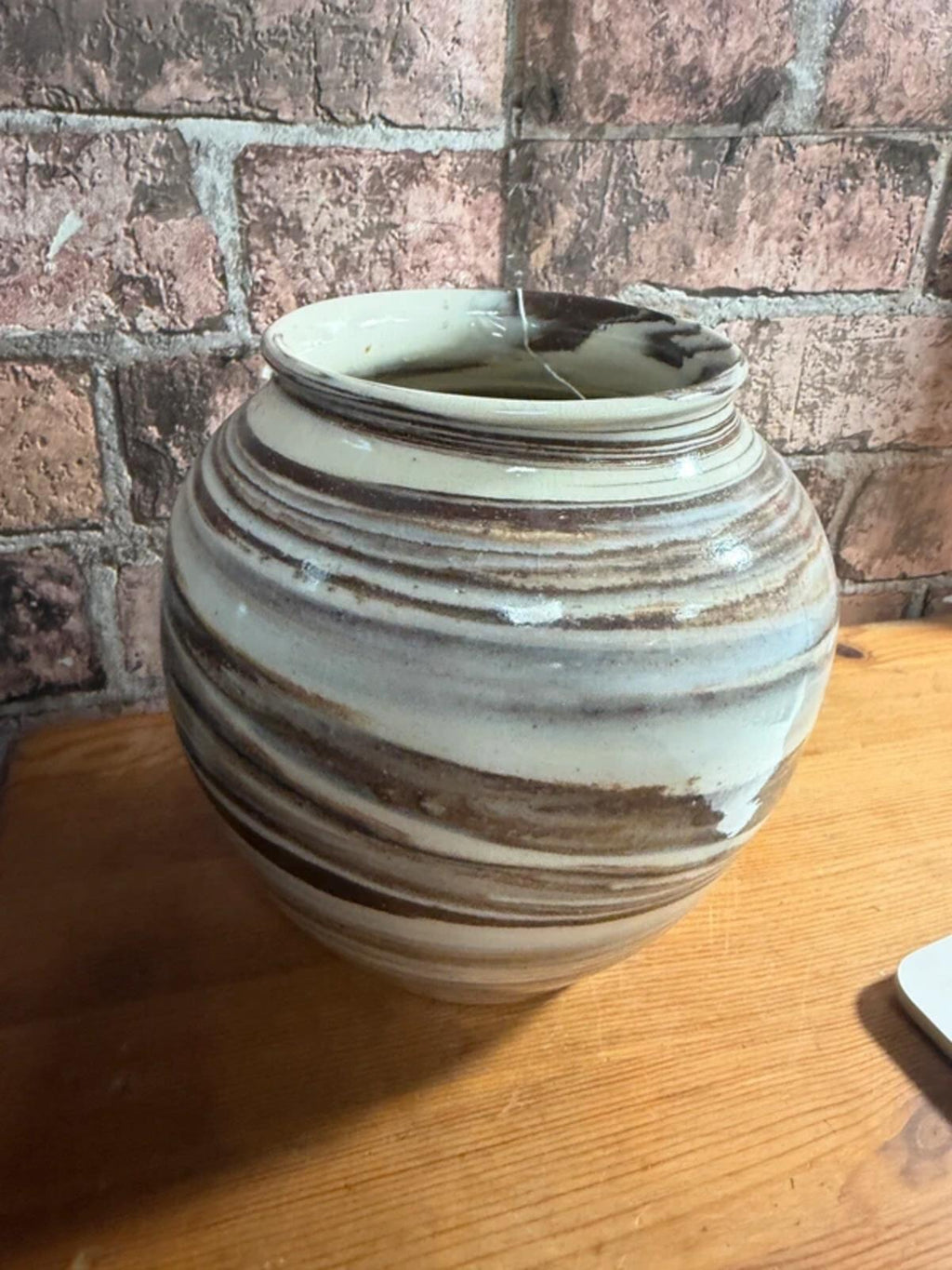 Vintage Alan Long Pottery Vase