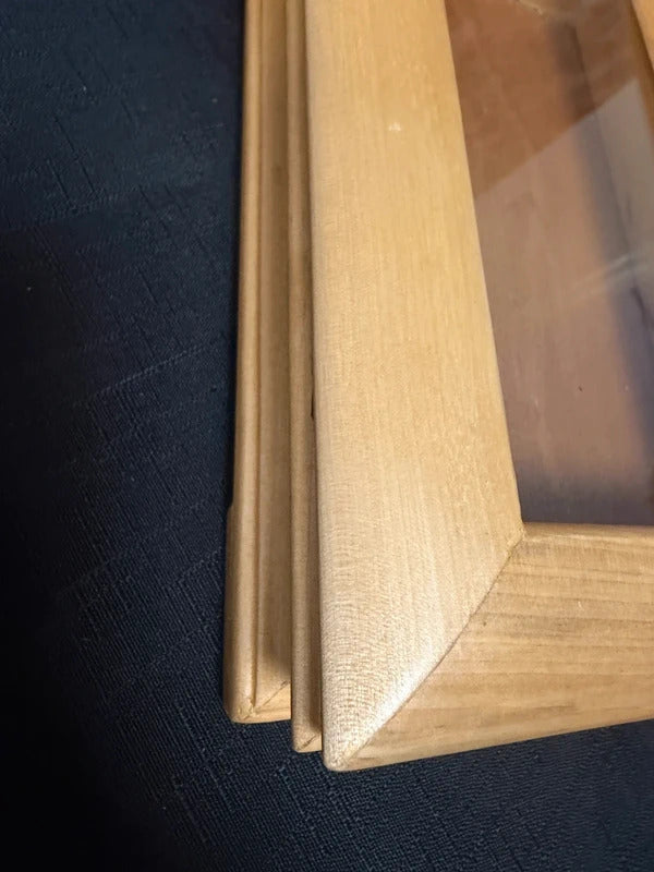 Wooden Glass Fronted Box