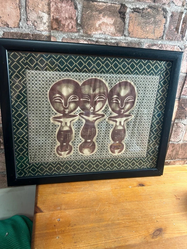 Framed Batik Artwork