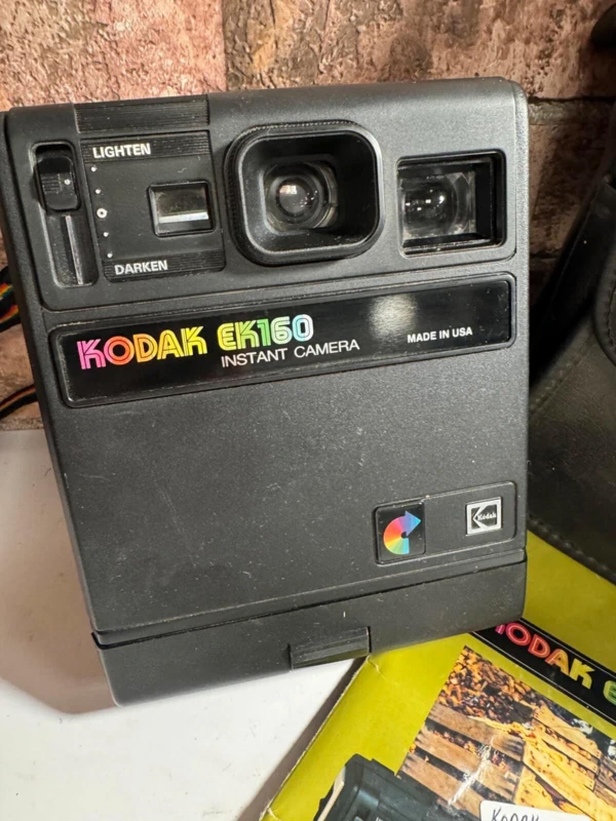 Kodak EK160 1960's Camera with Manual and Case