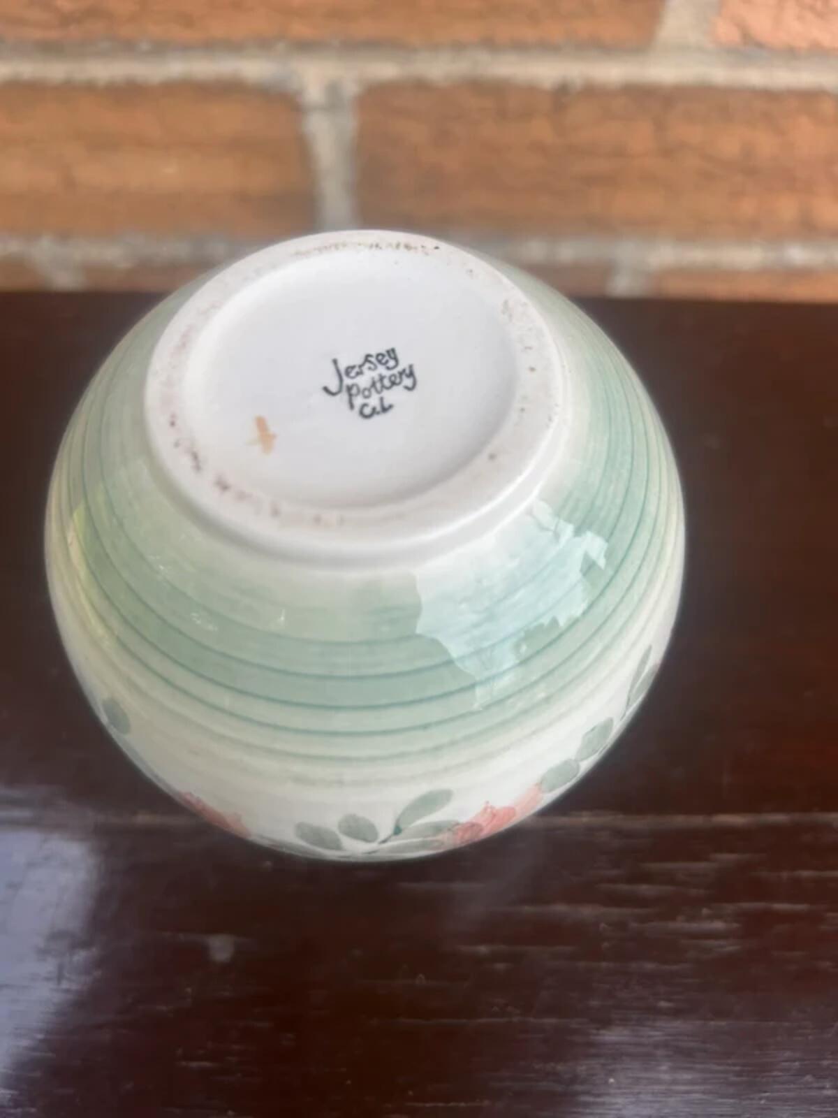 Jersey Pottery Vintage Bud Vase
