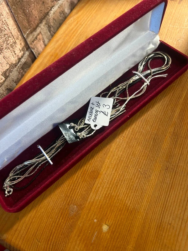 Boxed Necklace and Earring Set