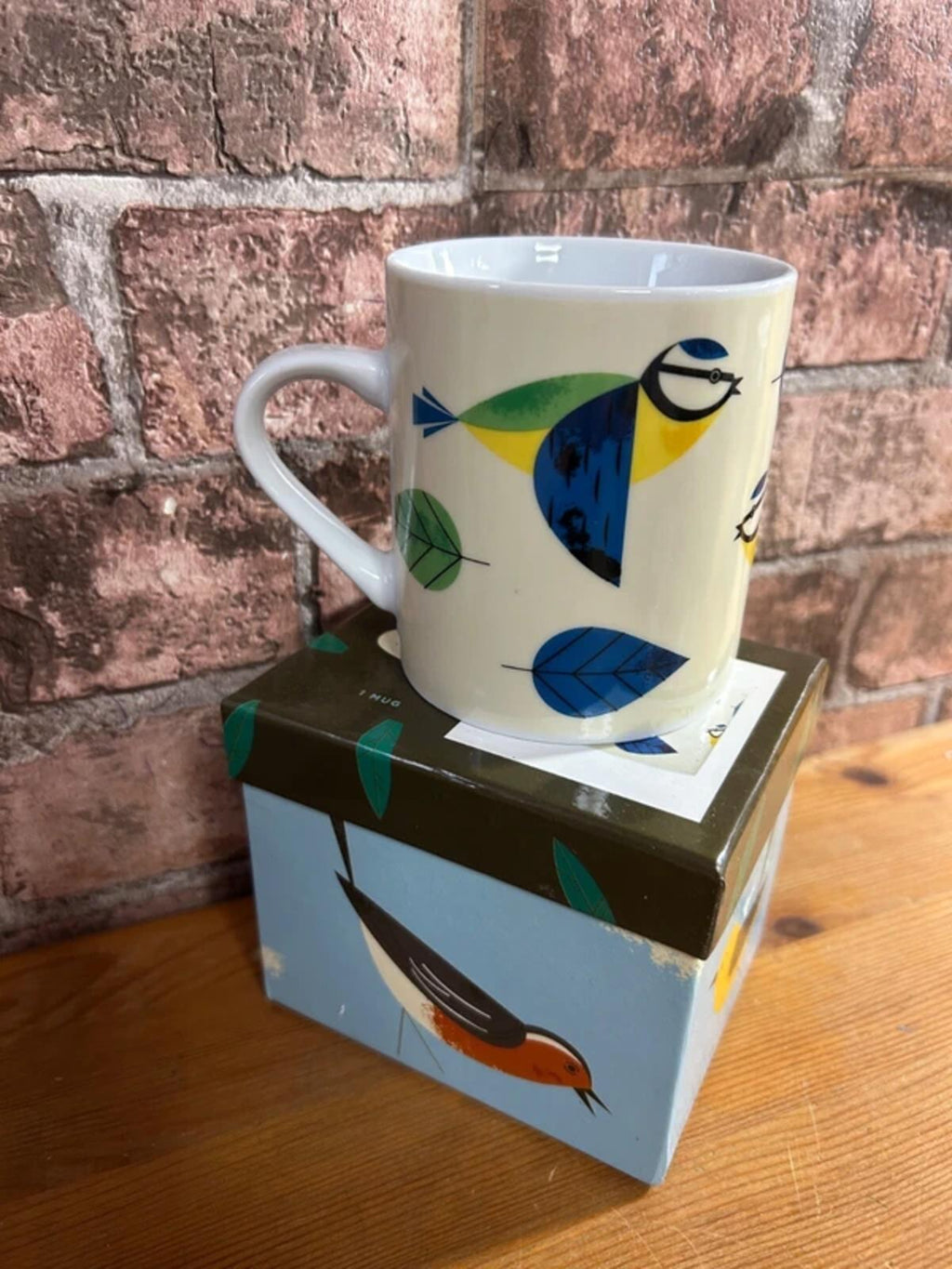 Bird Patterned Mug