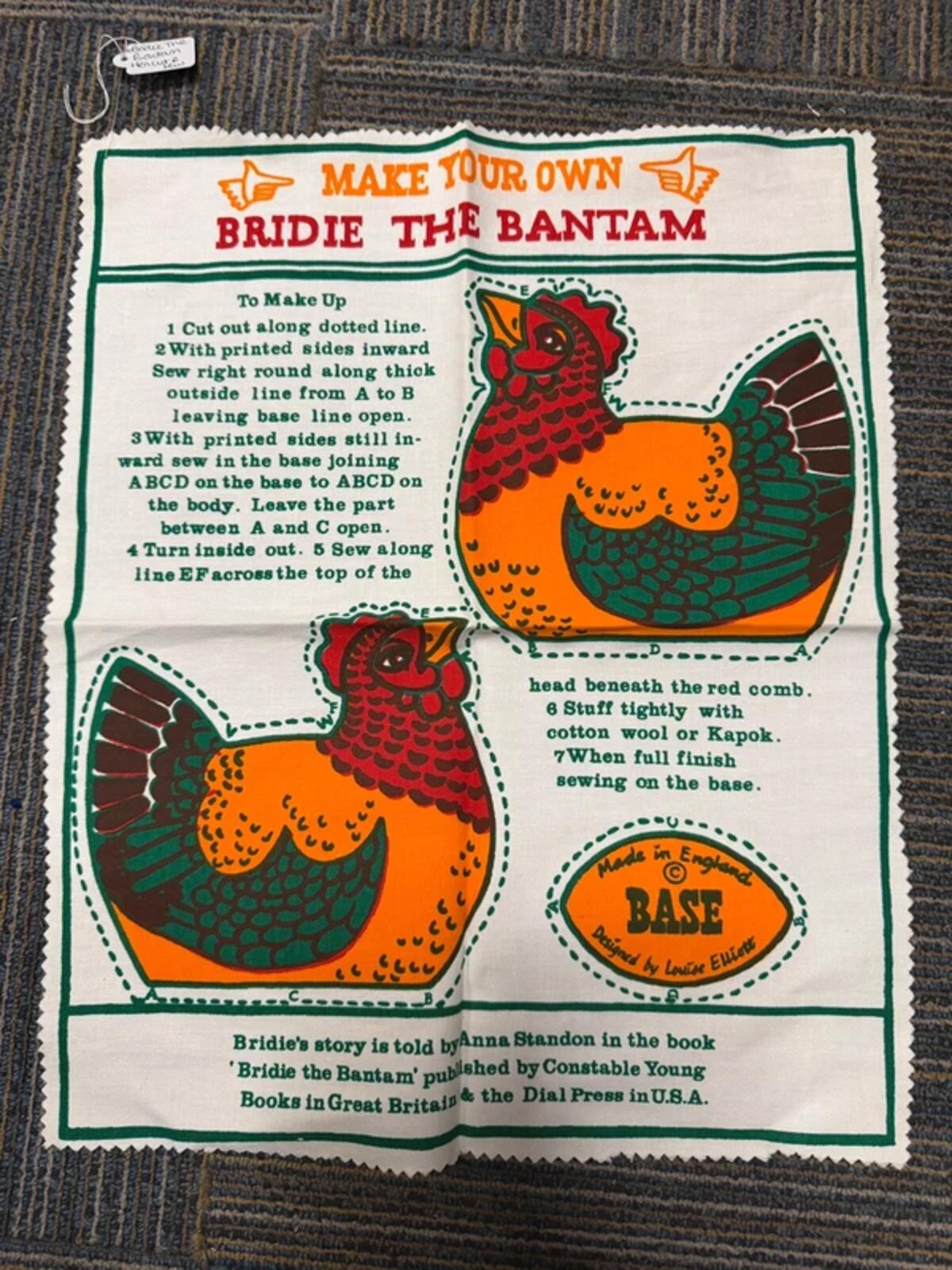 Bridie the Bantam Vintage 1970’s Cut and Sew